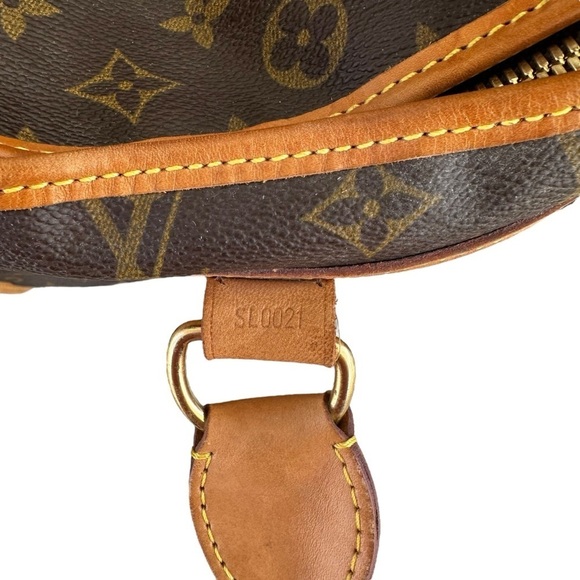 Authentic Louis Vuitton Monogram & Vachetta Leather Dog Pet Carrier Sac Chien 50 - Picture 7 of 15